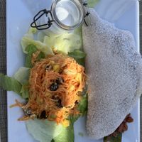 Galette de tapioca végane   at Casa Brasil in Palavas-les-flots