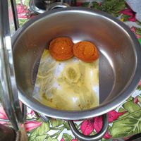 Fried onion+bean balls, base of this Nigerian snack. at Acarajé da BaiAnna in Rio De Janeiro