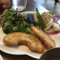 Fried wheat gluten  at One Drop Cafe in Yokosuka