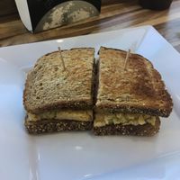 “Tuna”(chic pea) sandwich  at 11:11 in Newton