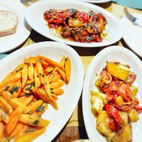 Very good side dishes at La Zucca in Venice