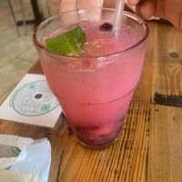 YUMMM real fruit lemonades😄 at Trio Plant-Based in Minneapolis