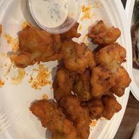 Buffalo cauliflower wings  at Trio Plant-Based in Minneapolis