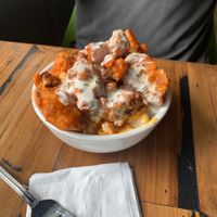 buffalo mac omgggggg so yum  at Trio Plant-Based in Minneapolis