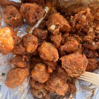 Cauliflower wings   at Trio Plant-Based in Minneapolis