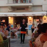 The staff is very helpful  at Su e Giu in Naxos