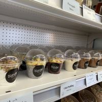 Chia bowls and healthy puddings  at Blender in Antiparos
