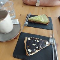 Der Nachtisch 😋😋😋 at Leaves Cafe in Cotovia