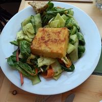 Carrot and Pea bake at Eat Your Greens in Leeds