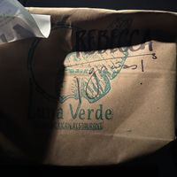 Cute bag  at Luna Verde Vegan Mexican Restaurant in Bradley Beach