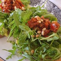 Avocado bread vegan at Cafe CAY in Vienna