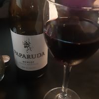 Vegan friendly wine (not labelled on menu) at Little Wing Pizzeria in Enniskillen