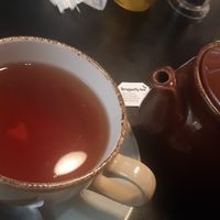 Tea, no plant based milks available at Little Wing Pizzeria in Enniskillen