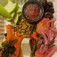 Vegan charcuterie except it's not charcuterie. LOL at Revolution Winery and Kitchen in Sacramento