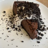 Chocolate cheesecake - heavenly!   at Revolution Winery and Kitchen in Sacramento