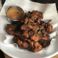 So crispy!! at Revolution Winery and Kitchen in Sacramento