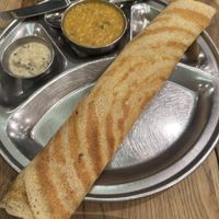 Dosa   at The Lotus-Heart Restaurant in Christchurch