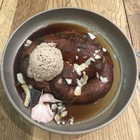 Most delicious dessert and ice cream!   at The Lotus-Heart Restaurant in Christchurch