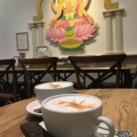 Bennetto Hot Chocolate at The Lotus-Heart Restaurant in Christchurch