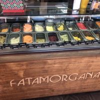 Vegan Section of about 17 flavors! at Fatamorgana Gelato in Studio City