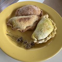 Triada de Empanditas $320  at Oli Veggie Food in Punta Del Este