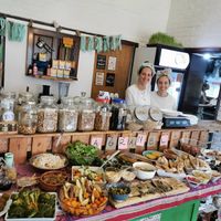 Saturday buffet at Oli Veggie Food in Punta Del Este