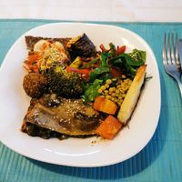 Saturday buffet at Oli Veggie Food in Punta Del Este