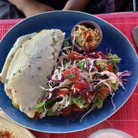 Arepas falafel  at Oli Veggie Food in Punta Del Este
