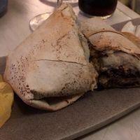Veggie wrap at Zaitun in Cartagena
