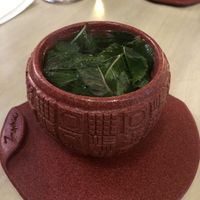 Fresh mint tea  at Zaitun in Cartagena