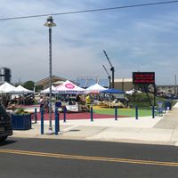 View of the market! at Downtown Farmers Market in Wildwood