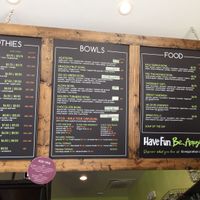 Menu  at I Love Juice Bar - Park Lane in Dallas