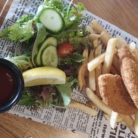 Phish n chips at The Origin Tales in Brunswick East