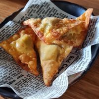 Fried wontons at The Origin Tales in Brunswick East