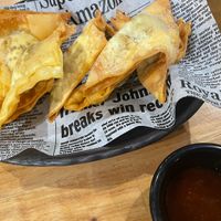Fried wontons   at The Origin Tales in Brunswick East