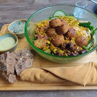 Falafel salad at Kringloop Twello in Twello