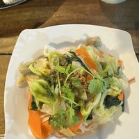 Stir fried Pho  at Com Chay Cuong in Can Tho