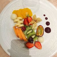 Fruit platter  at Goya in Funchal