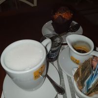 Latte di soia con caffè a parte at Omnia in Bologna
