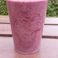 Bursting berries smoothie  at Healthy Prep Kitchen in Morpeth