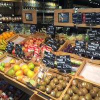 Fruit and veg  at Carrefour Bio in Barcelona