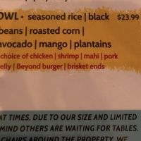 The bowl option no longer has tempeh, but beyond burger   at Fish Tales in Ocean City