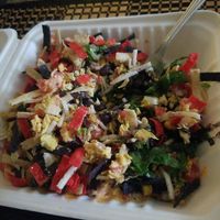 This is their Mexican salad. I absolutely loved it. at Norma's Plant Based Cuisine in Altamonte Springs
