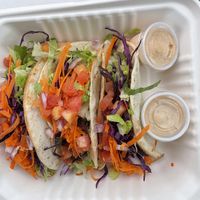 Beef style tacos  at Norma's Plant Based Cuisine in Altamonte Springs