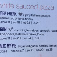 Yummy vegan pizza! at Rock'n Dough Pizza in Jackson