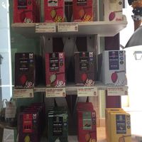 All of the dark chocolates except for 2 (which contains honey) are vegan! (And delicious, we recommend the Massaman one)  at Mayan Monkey Mijas in Mijas
