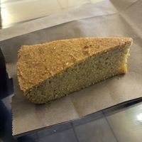 Vegan cornbread   at Green Cuisine Vegetarian Restaurant in Victoria