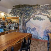 Café at Green Cuisine Vegetarian Restaurant in Victoria