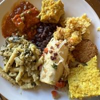 All vegan   at Green Cuisine Vegetarian Restaurant in Victoria