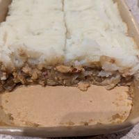 Takeaway Shepherd's Pie at Green Cuisine Vegetarian Restaurant in Victoria